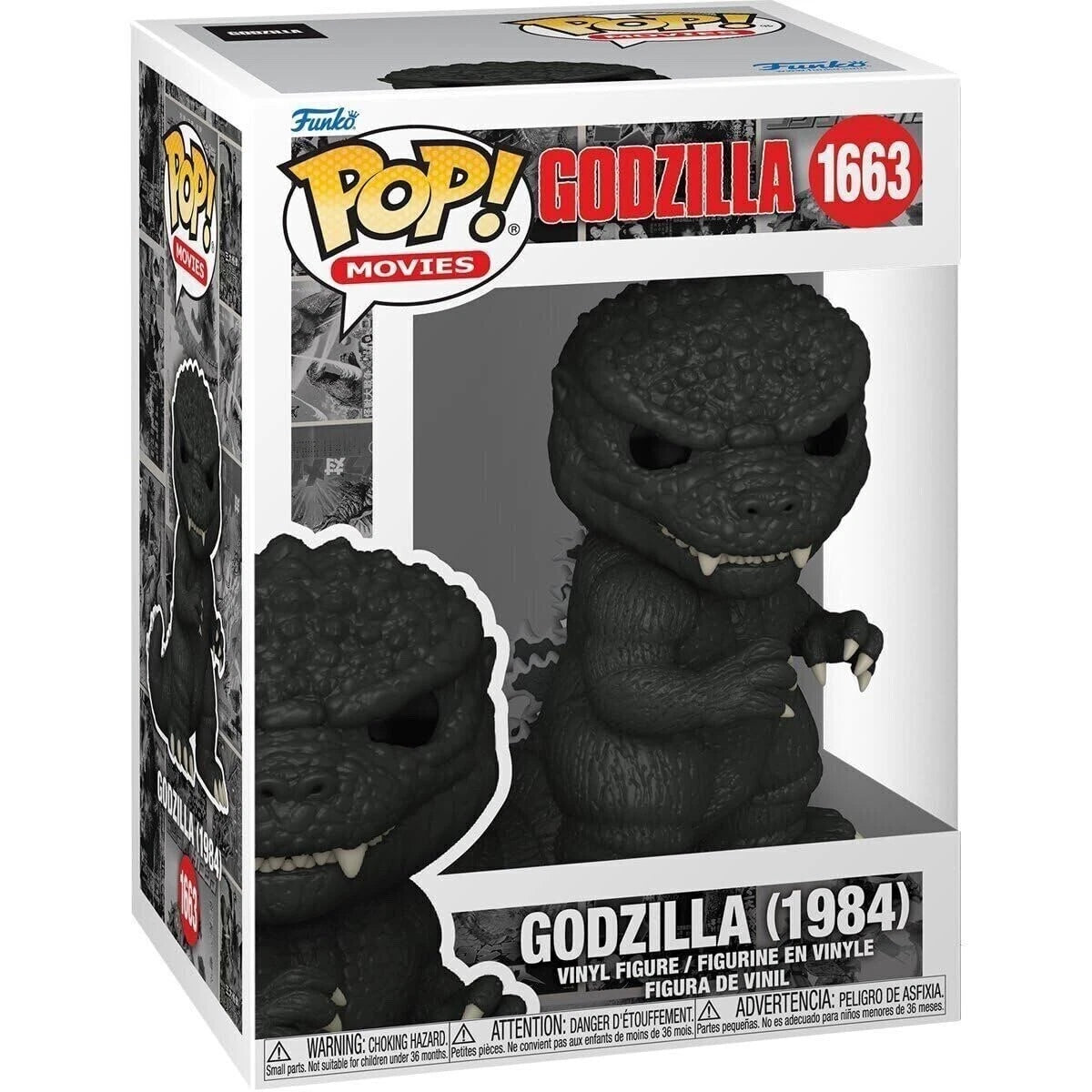 Funko Pop! Movies: Godzilla 1984 Vinyl Figure Collectible Kaiju Display Toy thumbnail