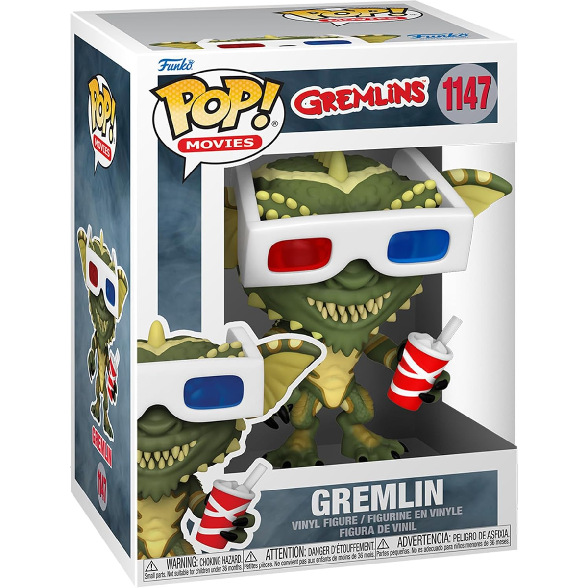 Funko Pop! Movies: Gremlins – Gremlin with 3D Glasses Vinyl Figure thumbnail