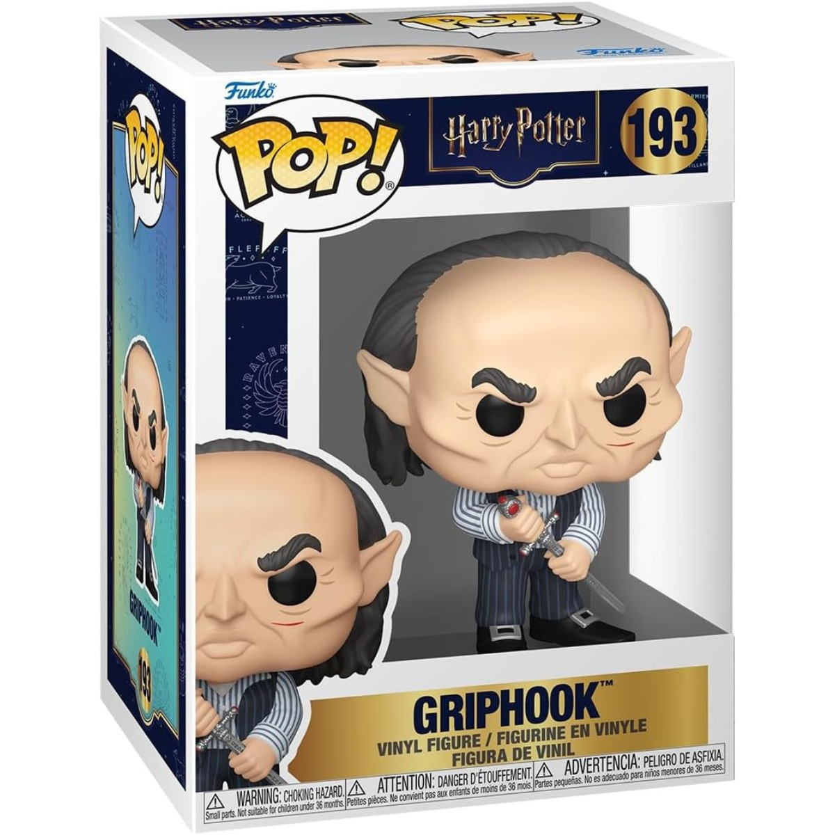 Funko Pop! Movies – Griphook from Harry Potter and the Deathly Hallows – Part 2 – Vinyl Collectible Figure thumbnail