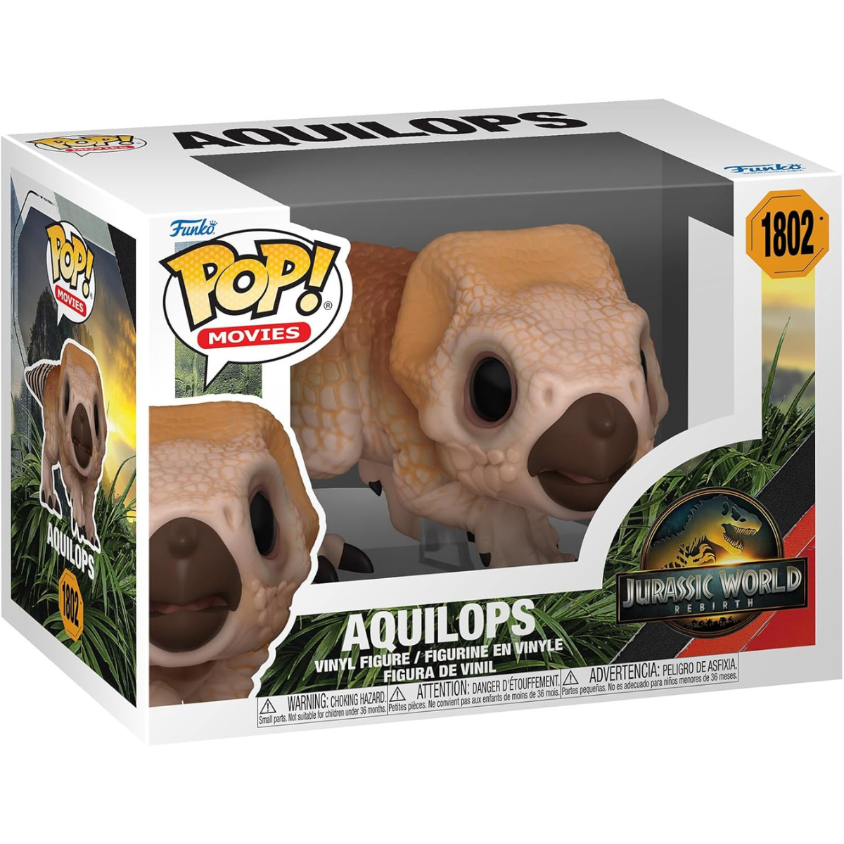 Funko Pop! Movies: Jurassic World: Rebirth – Aquilops Vinyl Collectible Figure thumbnail