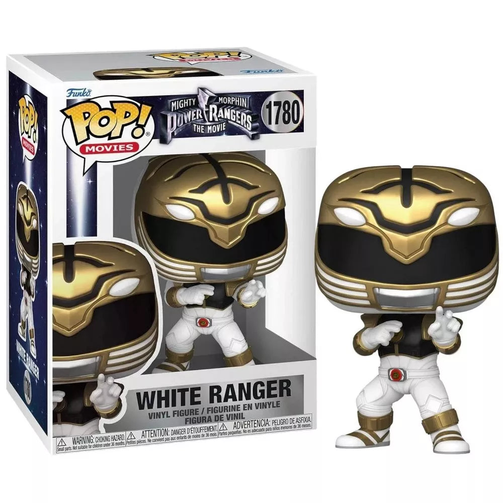 Funko POP! Mighty Morphin Power Rangers White Ranger Vinyl Figure thumbnail