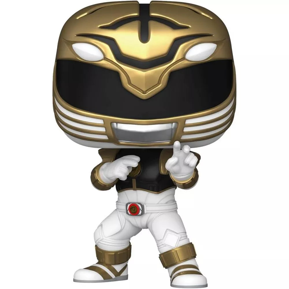 Funko POP! Mighty Morphin Power Rangers White Ranger Vinyl Figure thumbnail