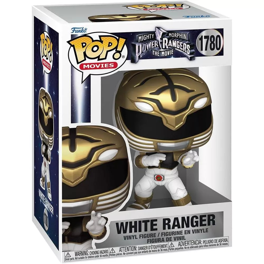 Funko POP! Mighty Morphin Power Rangers White Ranger Vinyl Figure thumbnail