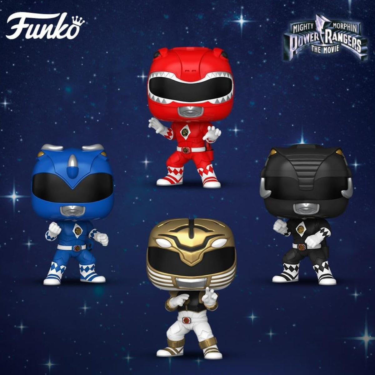 Funko Pop! Movies – Blue Ranger – Mighty Morphin Power Rangers: The Movie Vinyl Figure thumbnail