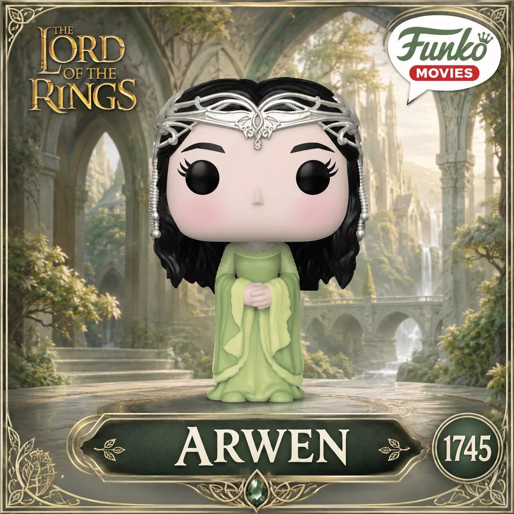 Funko POP! Lord of the Rings Arwen Vinyl Figure #1745 #83786 thumbnail