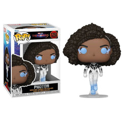 Funko Pop! Movies: The Marvels – Photon Vinyl Figure Collectible Bobble-Head Display Toy