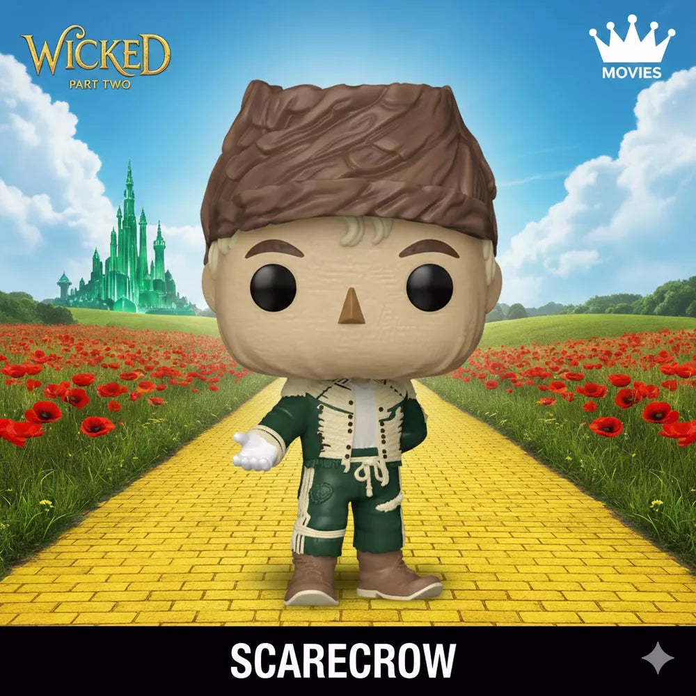 Funko Pop! Movies: Wicked Pt. 2 – Scarecrow – Vinyl Figure thumbnail