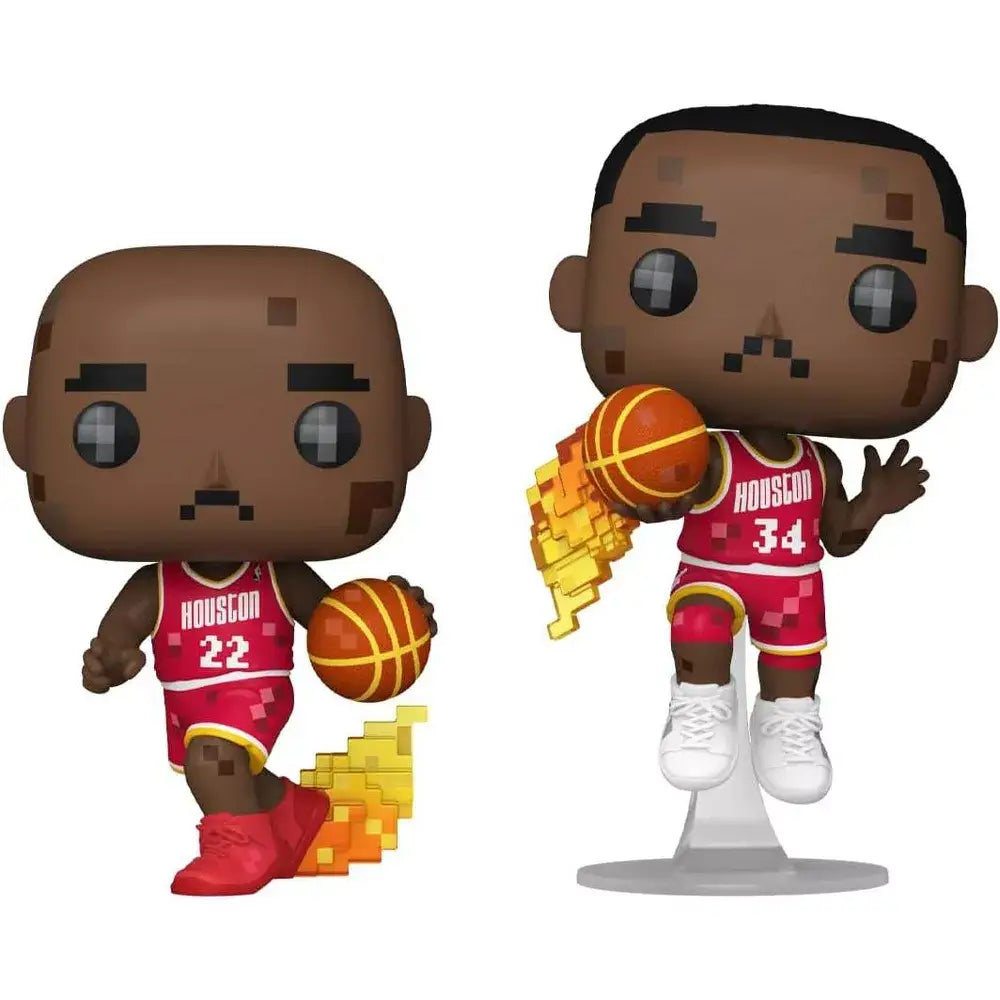 Funko Pop! NBA JAM: Rockets - Clyde Drexler and Hakeem Olajuwon 2-Pack. This 2-pack featuring Houston Rockets legends is guaranteed to be a slam dunk addition to your basketball collection. F-75063 thumbnail