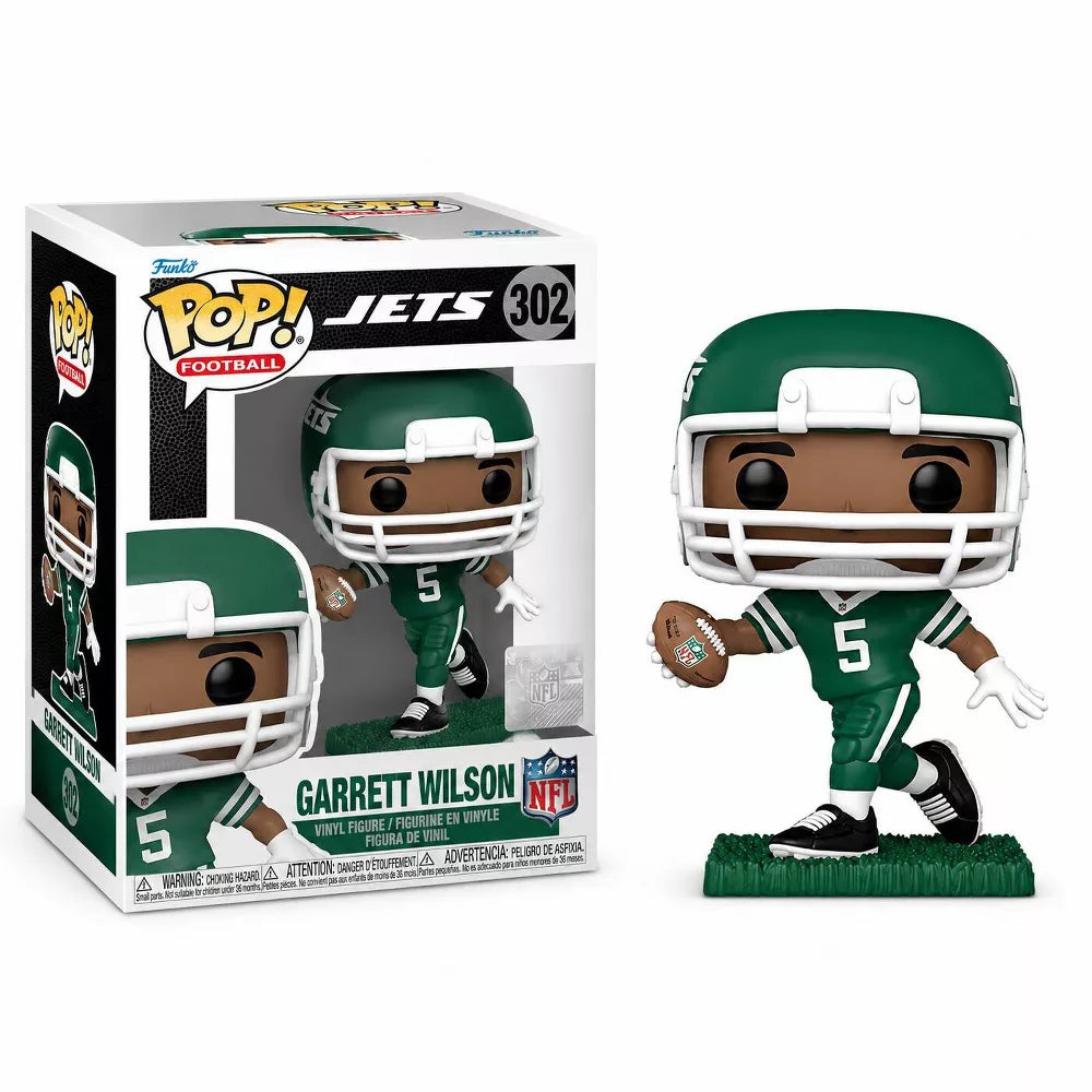 Funko POP! NFL: Garrett Wilson Vinyl Figure #302 #83914 thumbnail