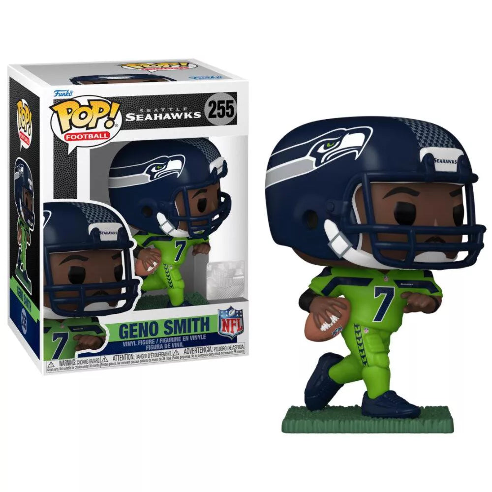 Funko POP! NFL: Geno Smith Vinyl Figure #255 #79688 thumbnail