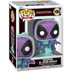 Funko Pop! Plus: Deadpool Literary Classics – Deadpool as Jacob Marley Vinyl Figure