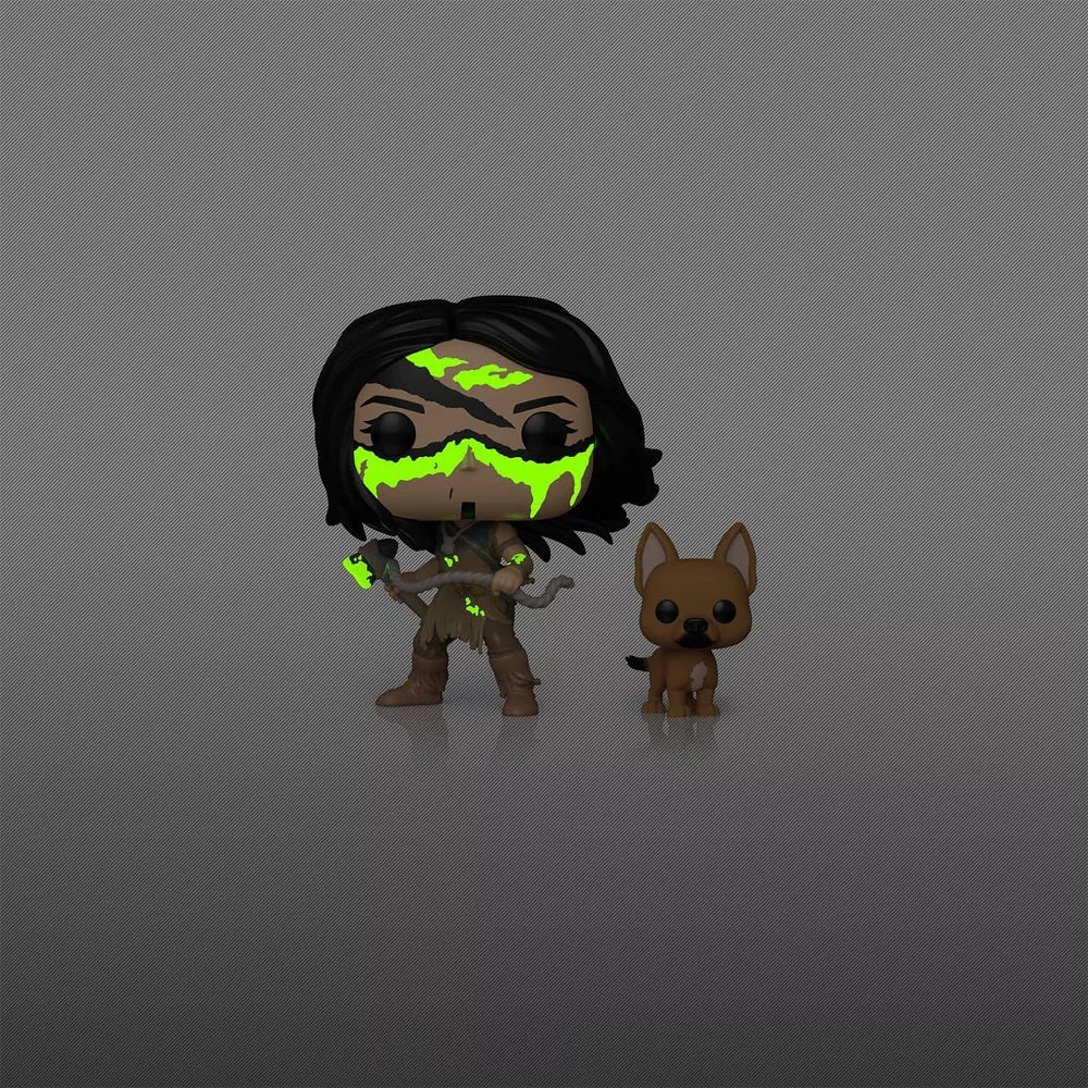 Funko Pop! Plus: Prey – Naru with Sarii – Glow in The Dark Vinyl Figure thumbnail