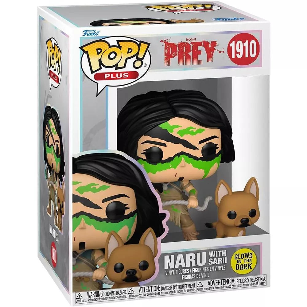 Funko Pop! Plus: Prey – Naru with Sarii – Glow in The Dark Vinyl Figure thumbnail