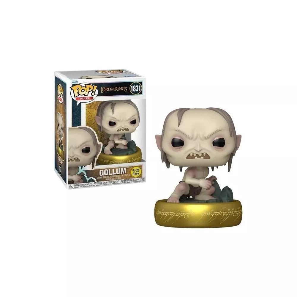 Funko Pop! Plus: The Lord of The Rings - Gollum - Glow in The Dark Vinyl Figure thumbnail