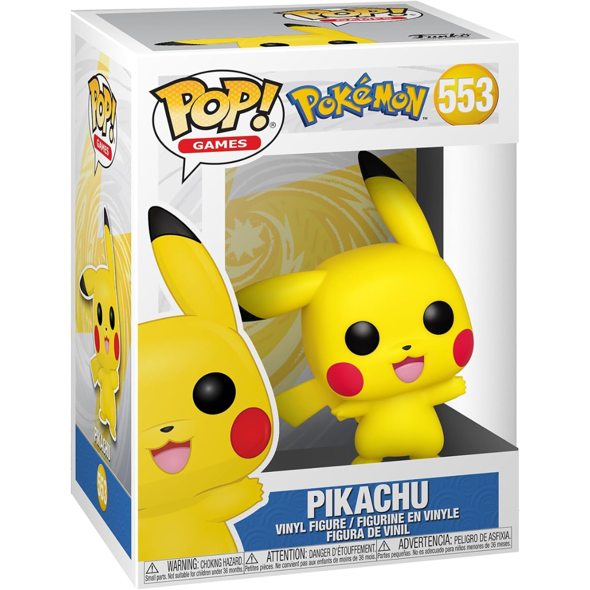 Funko Pop! Pokémon: Pikachu (Waving) Vinyl Figure thumbnail