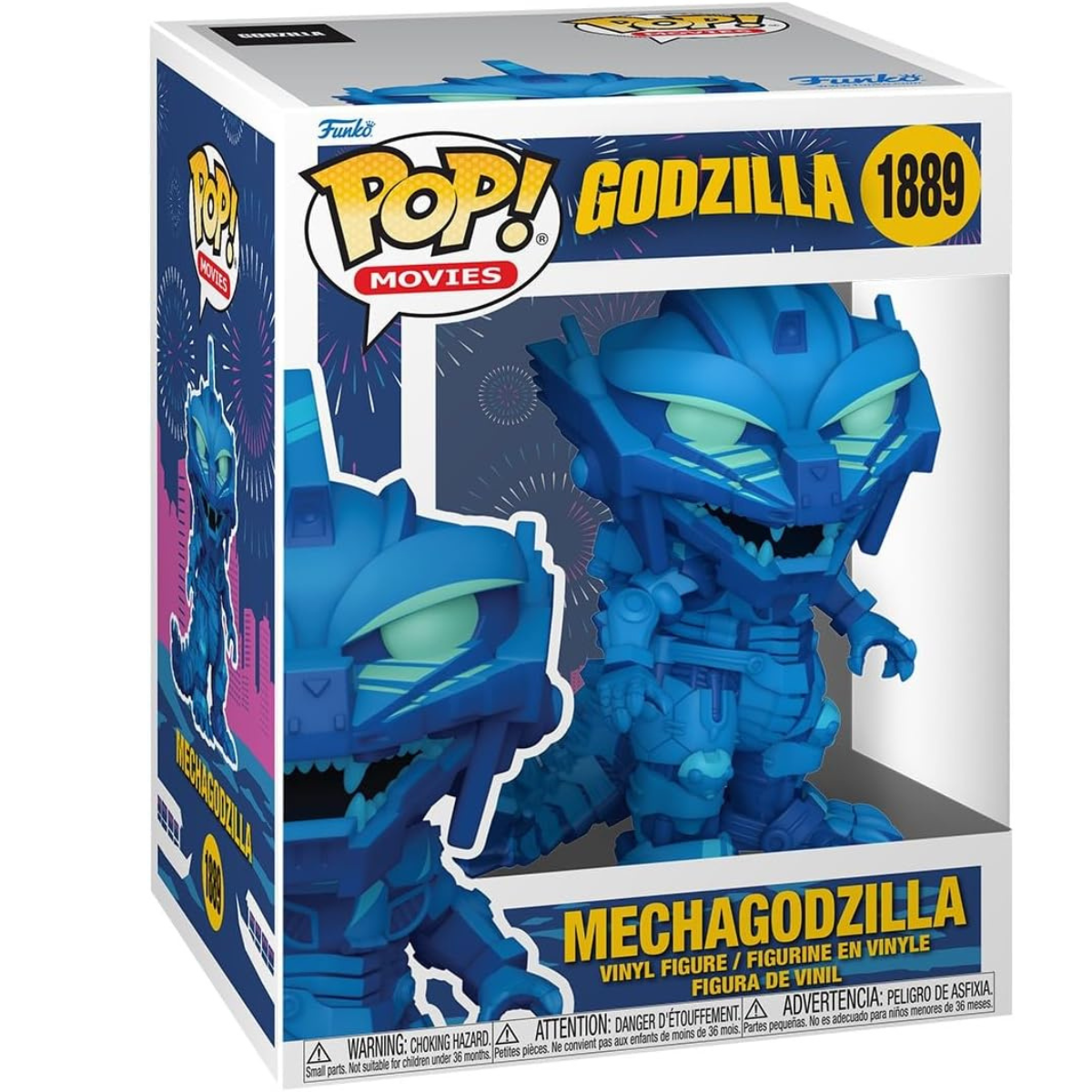 Funko Pop! Premium: Godzilla – Retro Futurism Pink Godzilla Vinyl Figure (Copy) thumbnail