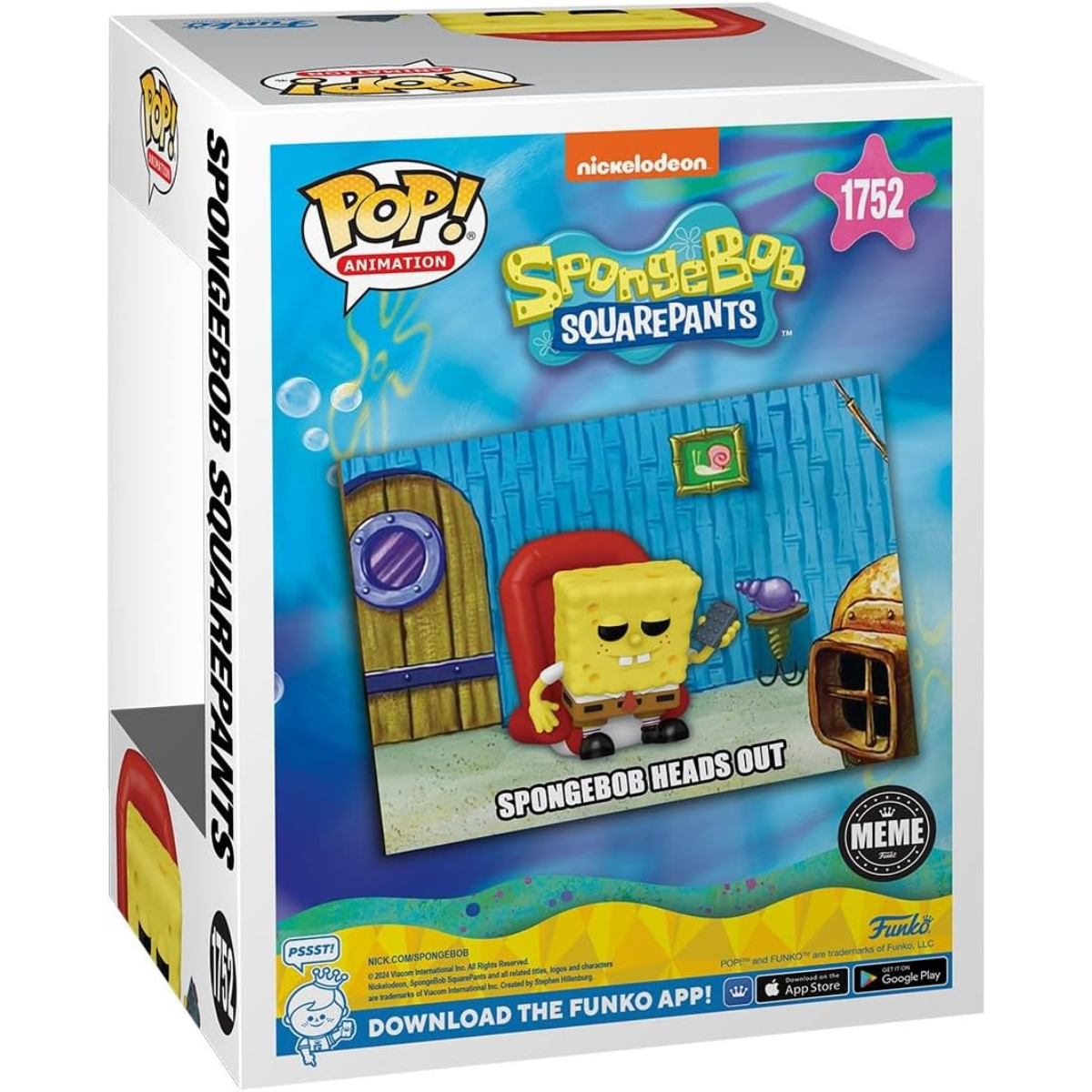 Funko Pop! Premium: SpongeBob SquarePants – Meme Edition – Vinyl Figure thumbnail