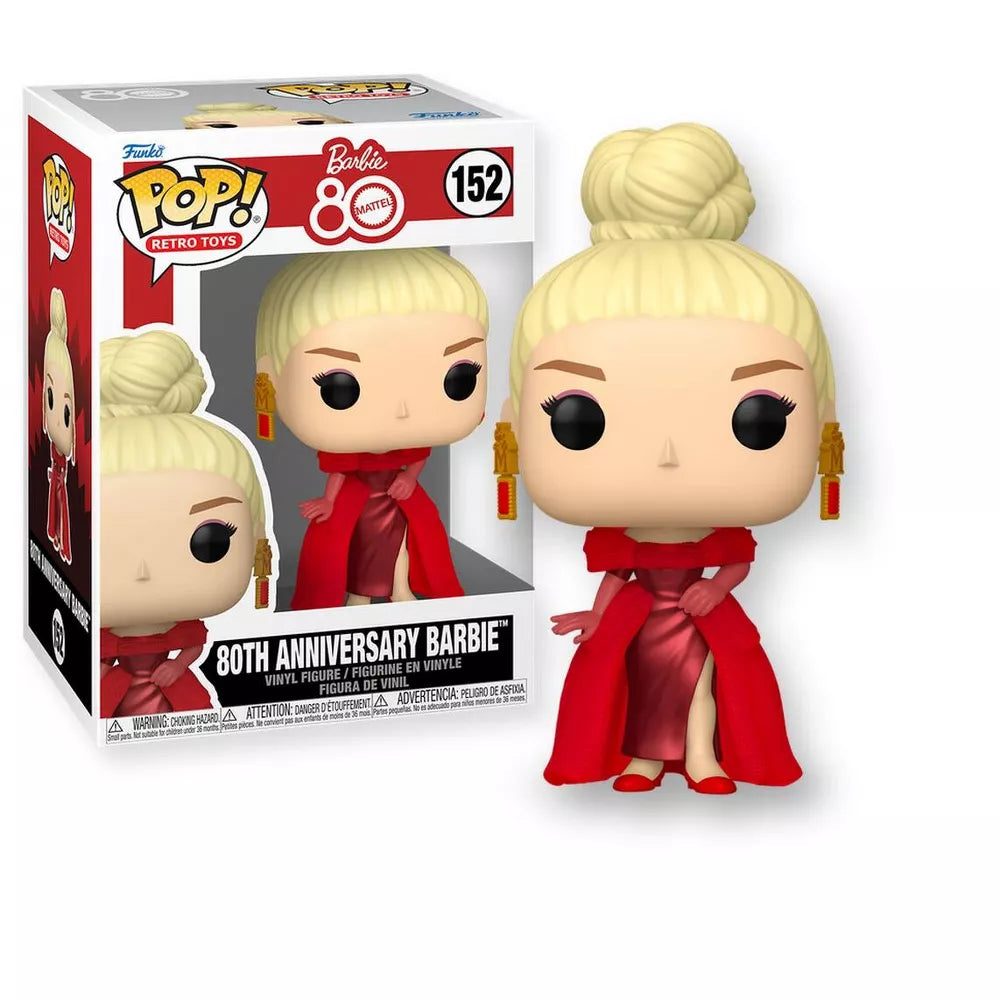Funko POP! Mattel 80th Anniversary Barbie Vinyl Figure #152 #83812 thumbnail