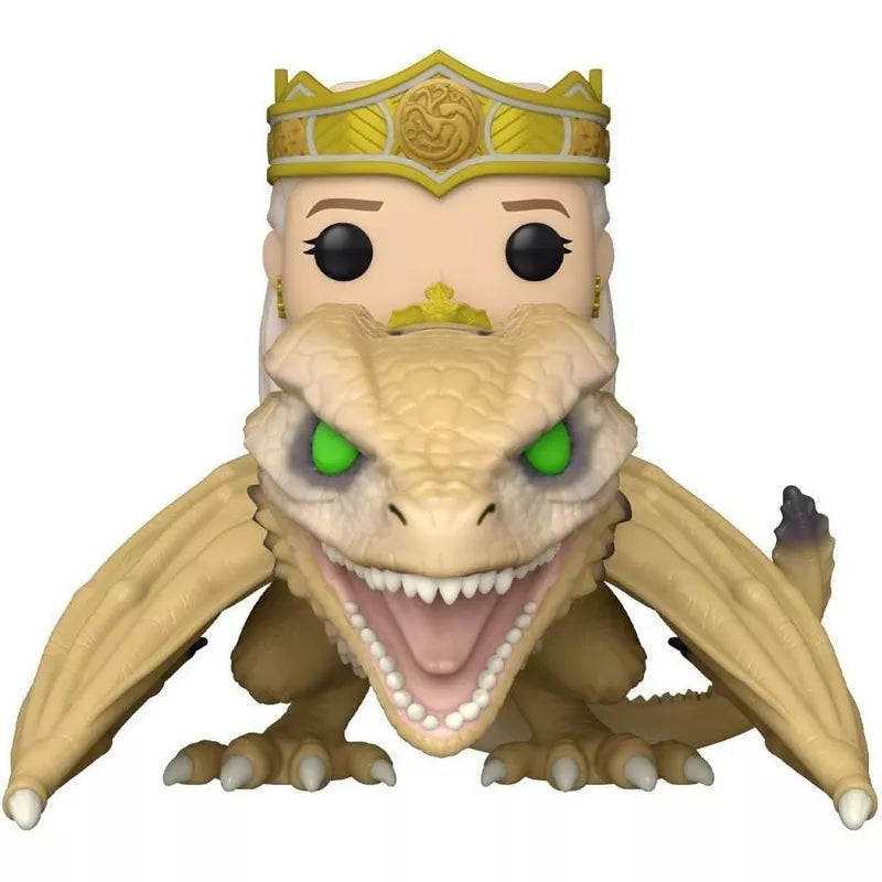 Funko Pop! Rides Deluxe: House of The Dragon - Queen Rhaenyra with Syrax #305 #76490 thumbnail