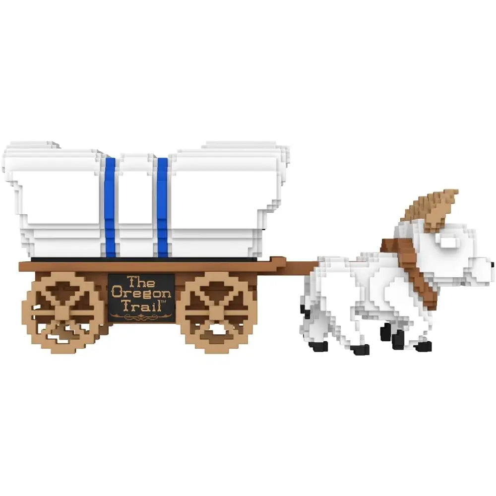 Funko Pop! Rides Super Deluxe: The Oregon Trail - Oxen and Wagon. Enhance your The Oregon Trail collection with this Super Deluxe Pop! Ride, a standout addition to any Pop! Games display. F-80280 thumbnail