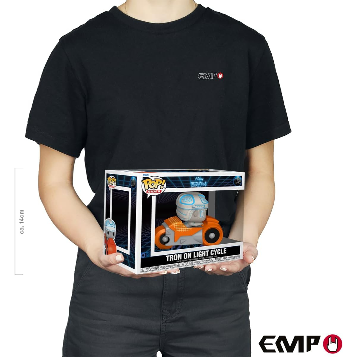 Funko Pop! Rides: Tron – Tron on Light Cycle – Vinyl Figure thumbnail