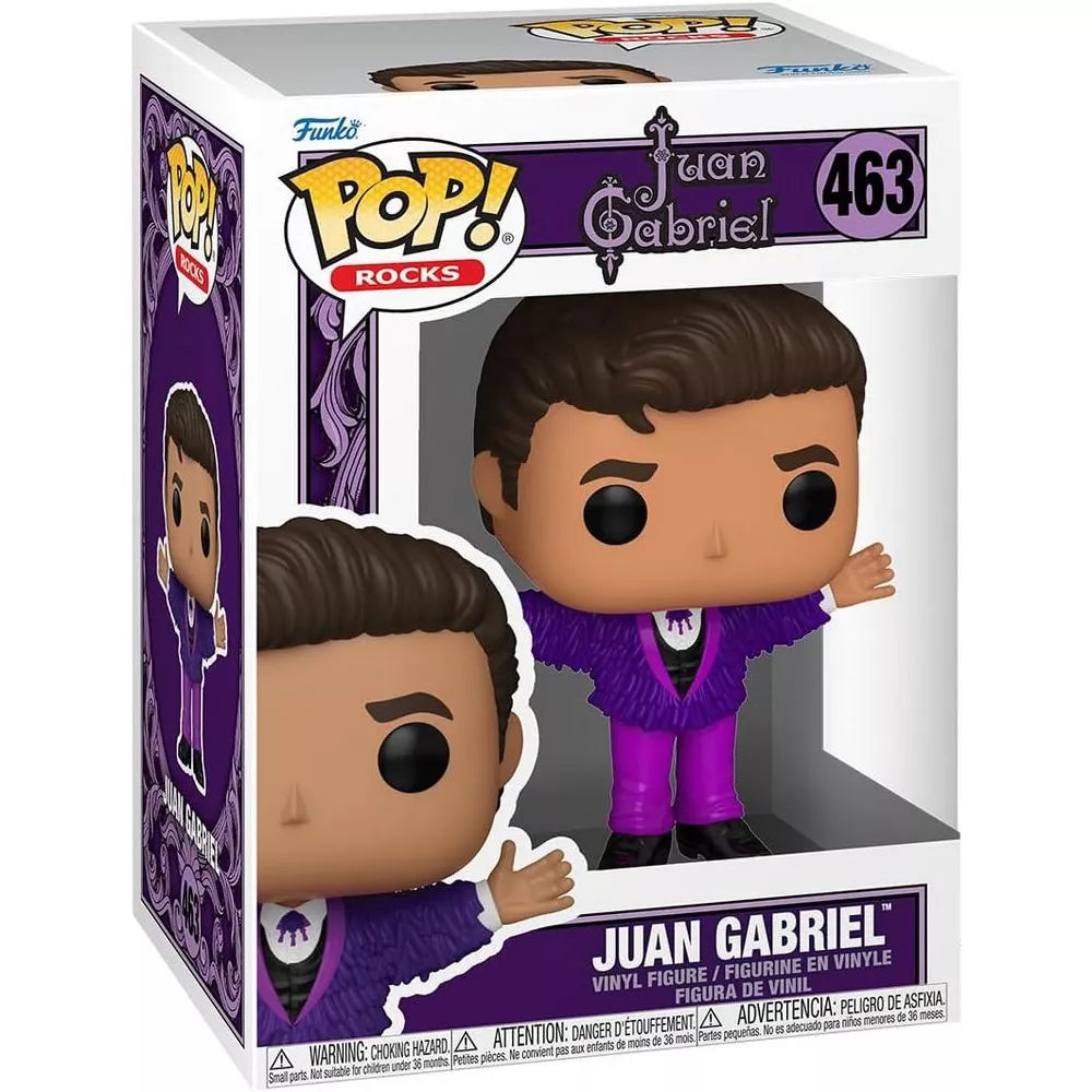 Funko POP! Juan Gabriel Purple Outfit Vinyl Figure #463 #83839 thumbnail