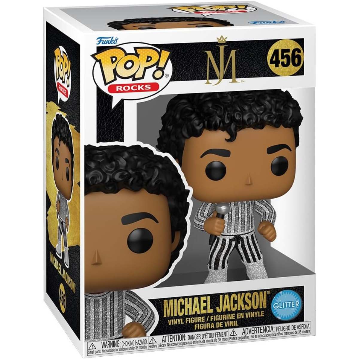 Funko Pop! Rocks: MJ – Michael Jackson – Rock With You (Glitter) Vinyl Figure thumbnail