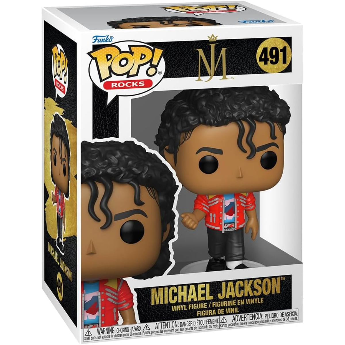 Funko Pop! Rocks: Michael Jackson – Beat It Vinyl Figure Collectible thumbnail