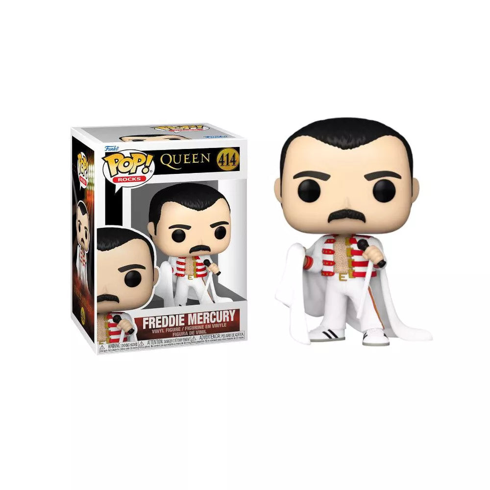 Funko POP! Freddie Mercury with Cape Figure #414 #75374 thumbnail
