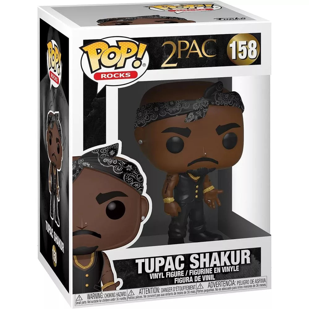 Funko POP! Rocks: Tupac Shakur Vinyl Figure #158 thumbnail