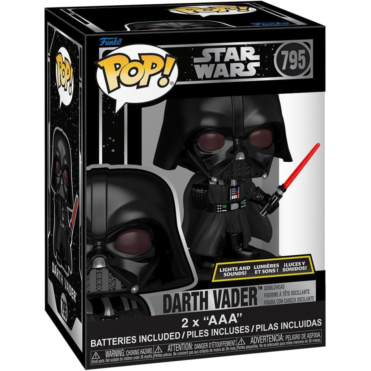 Funko Pop! SFX: Star Wars – Darth Vader Vinyl Collectible Figure with Special Effects thumbnail