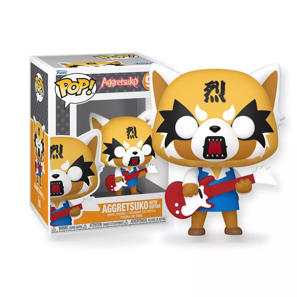 Funko POP! Sanrio: Aggretsuko with Guitar Vinyl Figure #96 thumbnail