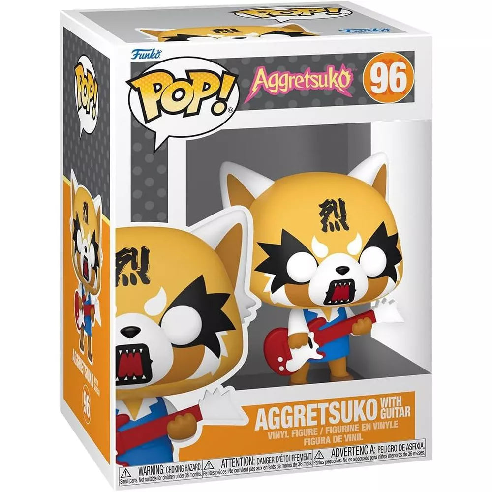 Funko POP! Sanrio: Aggretsuko with Guitar Vinyl Figure #96 thumbnail