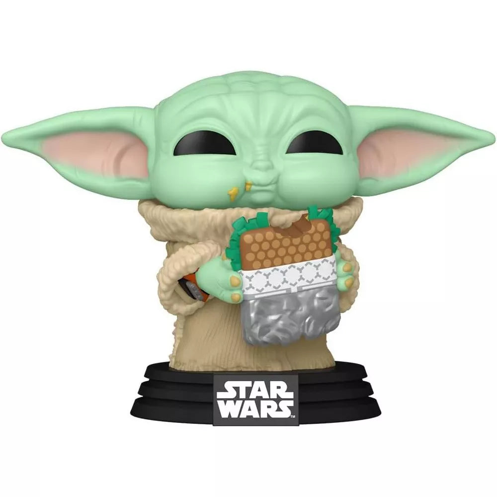 Funko POP! Star Wars Grogu with Sandwich Vinyl Figure #481 #90821 thumbnail