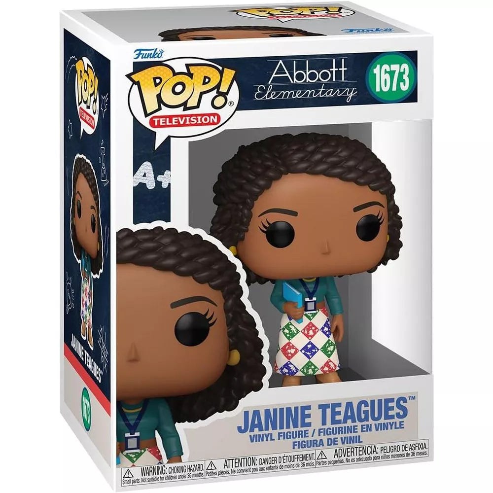 Funko POP! Abbott Elementary Janine Teagues Figure #1673 #83480 thumbnail