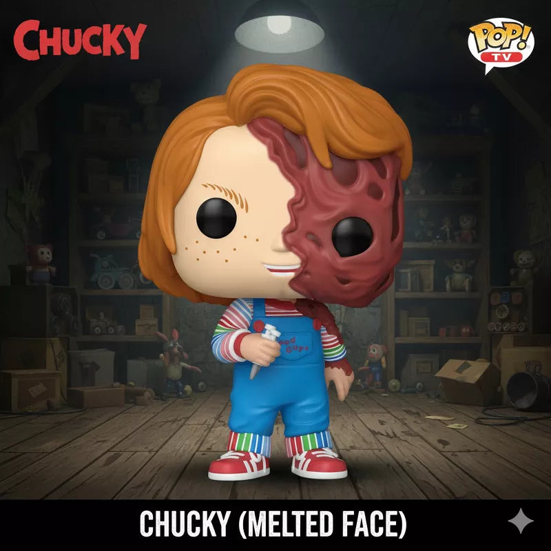 Funko Pop! TV: Chucky – Chucky (Melted Face) – Vinyl Figure thumbnail