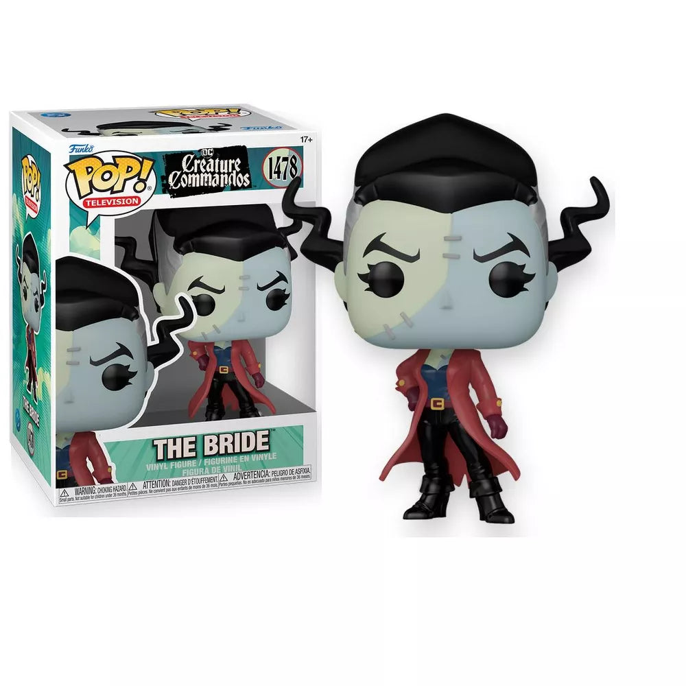 Funko POP! Creature Commandos The Bride Figure #1478 #81030 thumbnail