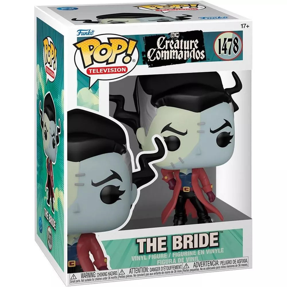 Funko POP! Creature Commandos The Bride Figure #1478 #81030 thumbnail