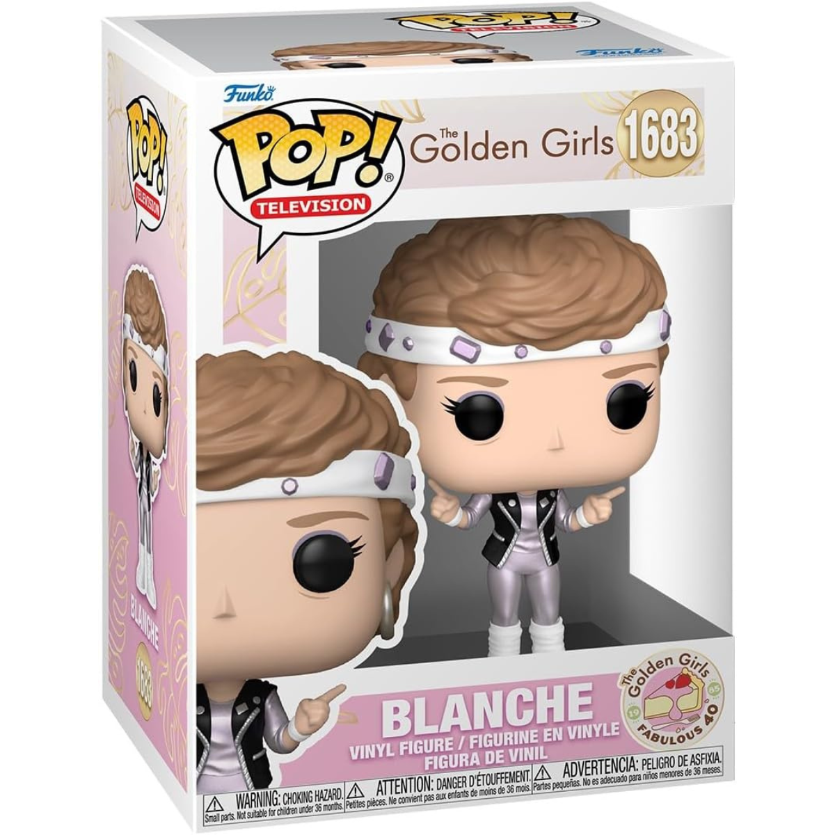 Funko Pop! TV: The Golden Girls 40th Anniversary – Blanche Devereaux Vinyl Figure thumbnail