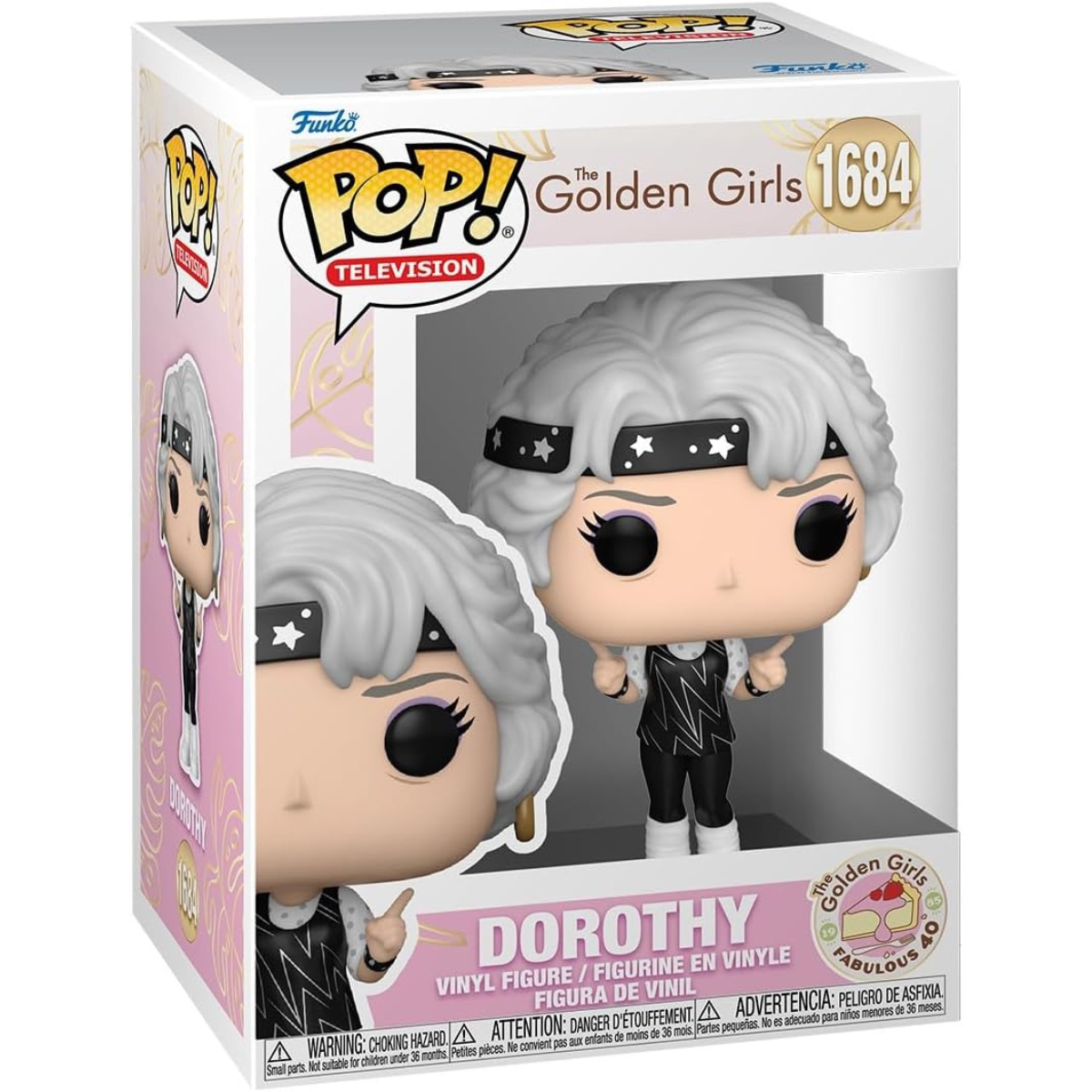 Funko Pop! TV: The Golden Girls 40th Anniversary – Dorothy Zbornak Vinyl Figure thumbnail