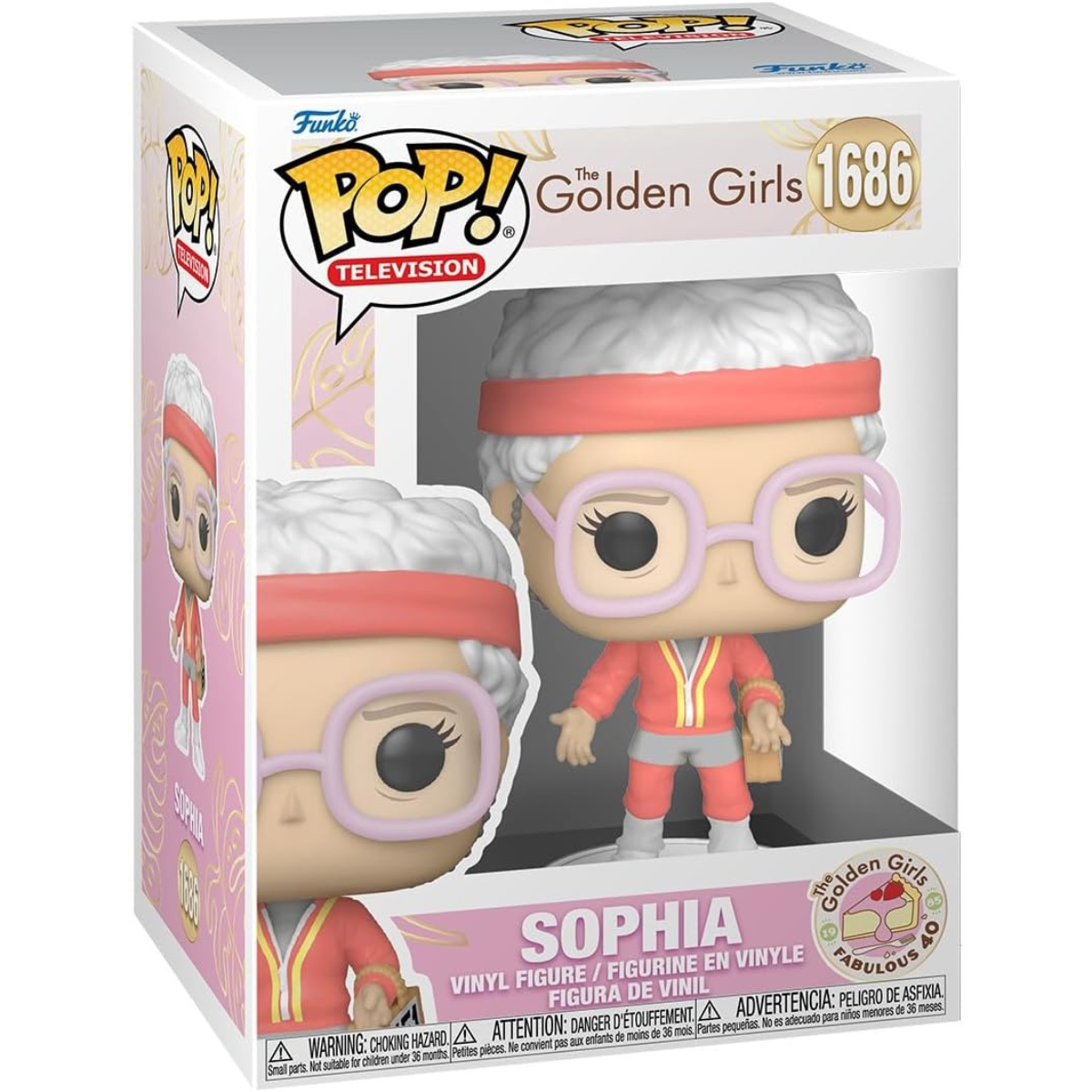 Funko Pop! TV: The Golden Girls 40th Anniversary – Sophia Petrillo Vinyl Figure thumbnail