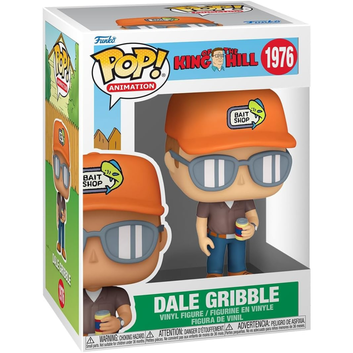 Funko Pop! TV: King of The Hill – Dale Gribble Vinyl Figure Collectible thumbnail