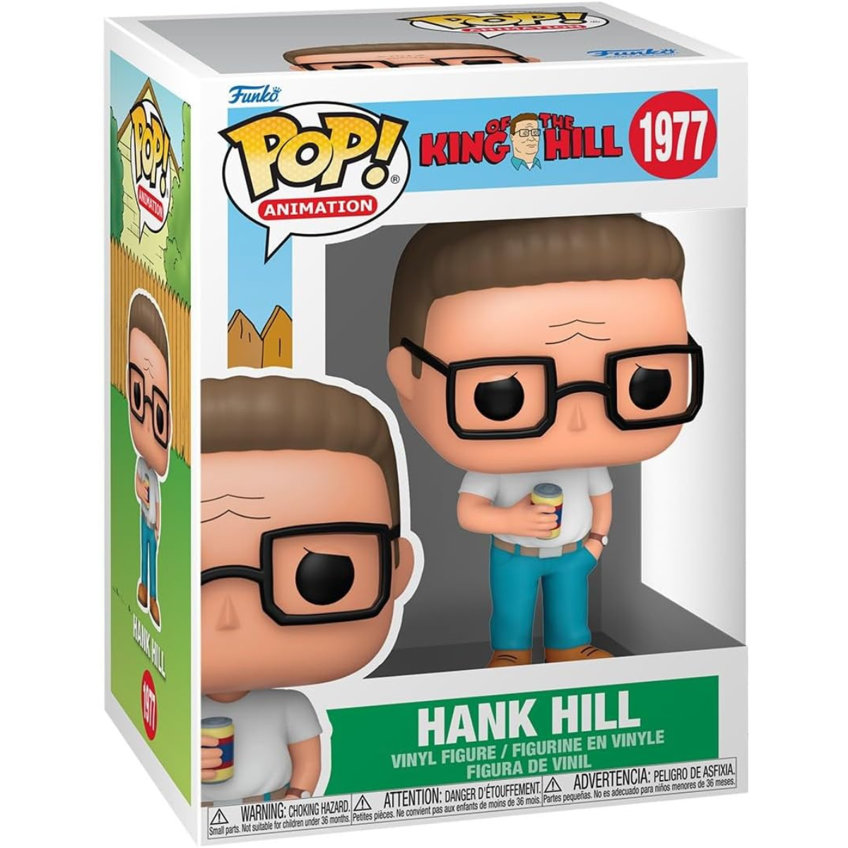 Funko Pop! TV: King of The Hill – Hank Hill Vinyl Figure Collectible thumbnail
