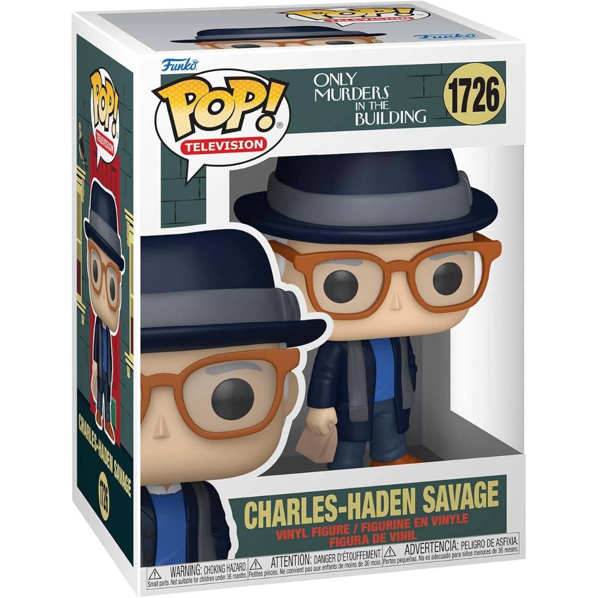 Funko Pop! TV: Only Murders in The Building – Charles-Haden Savage – Vinyl Figure thumbnail