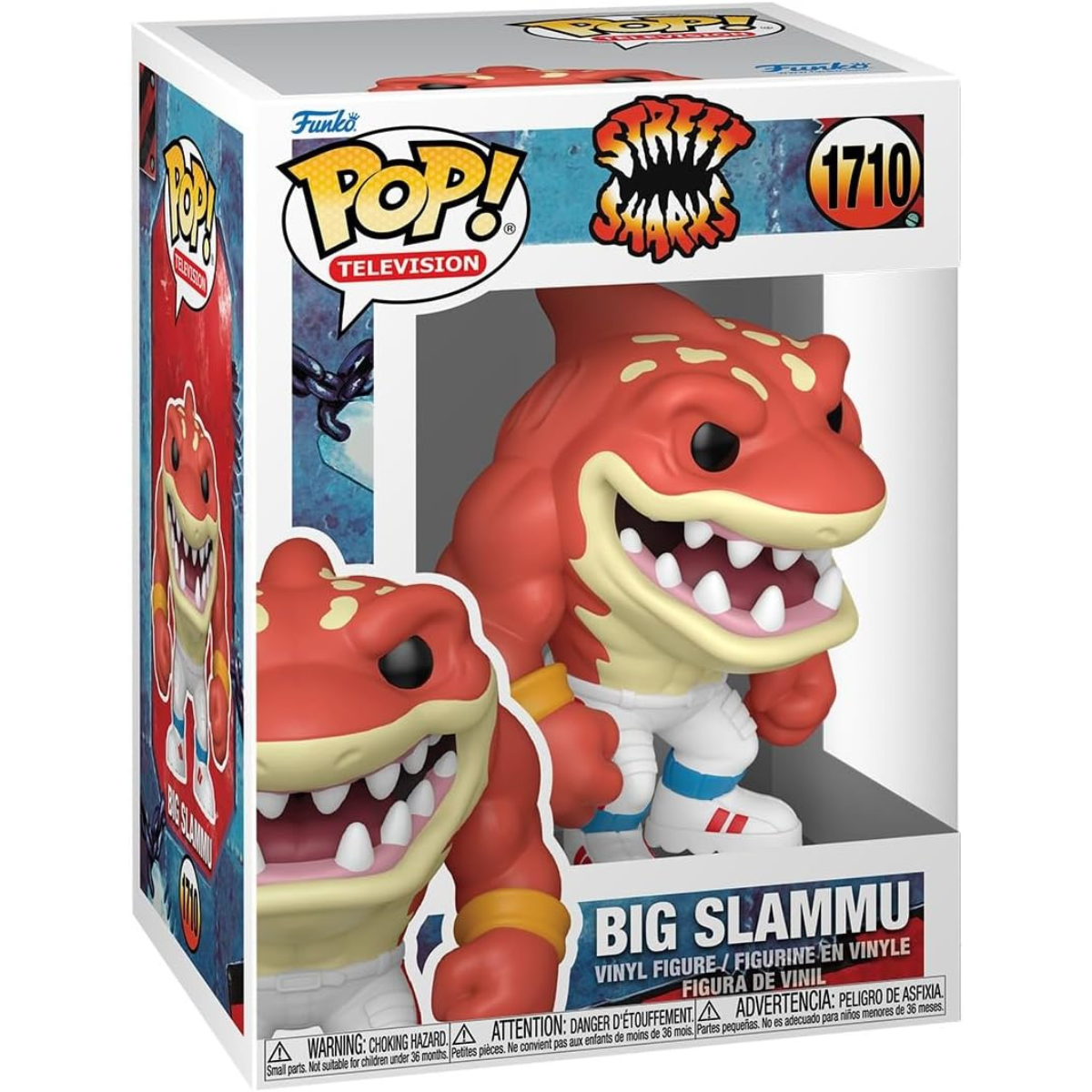 Funko Pop! TV: Street Sharks – Big Slammu Vinyl Figure Collectible thumbnail