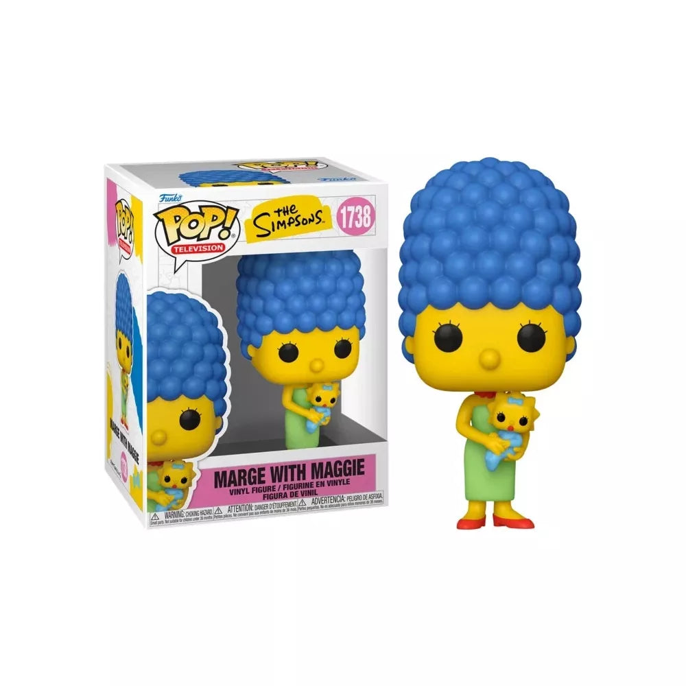 Funko Pop! TV: The Simpsons – Marge Simpson with Maggie Simpson – Vinyl Figure thumbnail