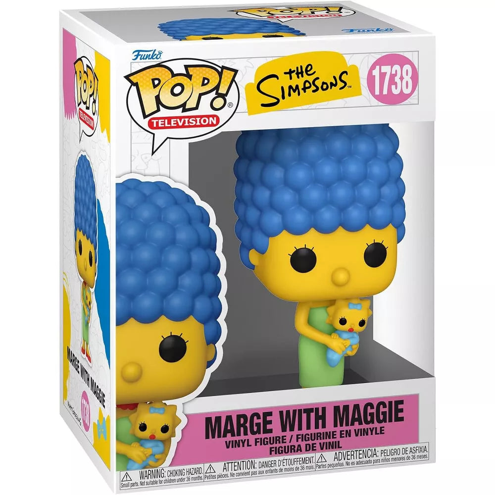 Funko Pop! TV: The Simpsons – Marge Simpson with Maggie Simpson – Vinyl Figure thumbnail