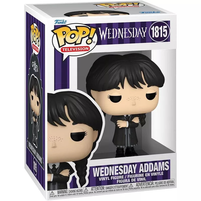 Funko Pop! TV: Wednesday - Wednesday Addams - Vinyl Figure #1815 #86679 thumbnail