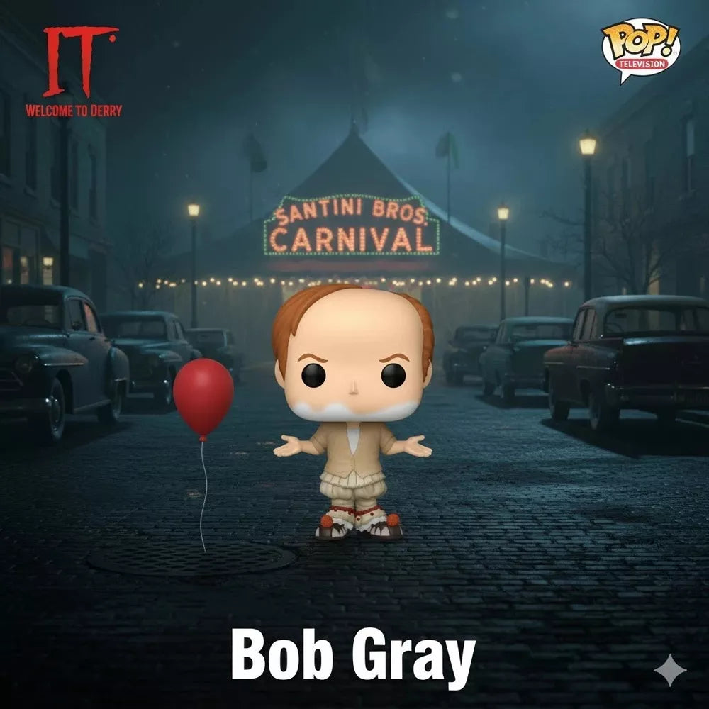 Funko Pop! TV: Welcome to Derry – Bob Gray – IT – Vinyl Figure thumbnail