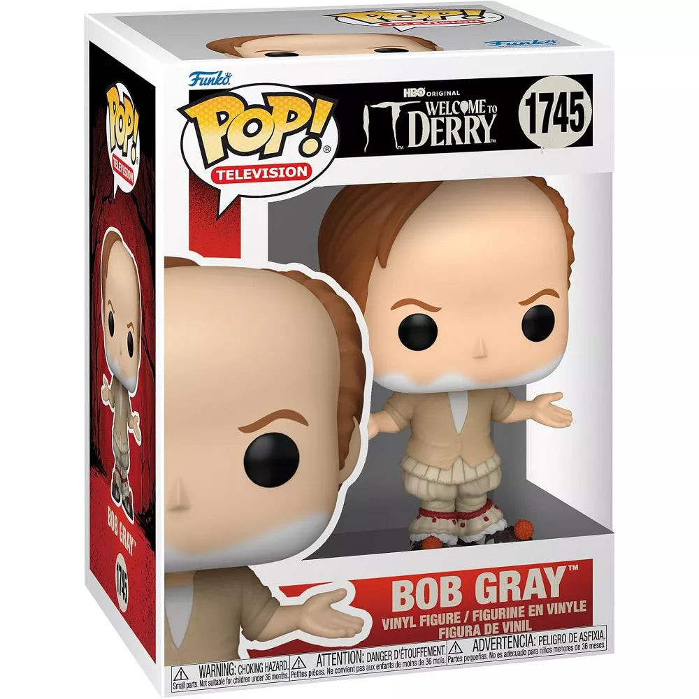 Funko Pop! TV: Welcome to Derry – Bob Gray – IT – Vinyl Figure thumbnail